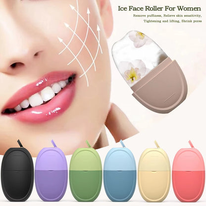 Ice Roller for Face and Eye Facial Beauty Ice Roller Skin Care Tools Ice Facial Cube Gua Sha Beauty SPA Skincare Face Massager